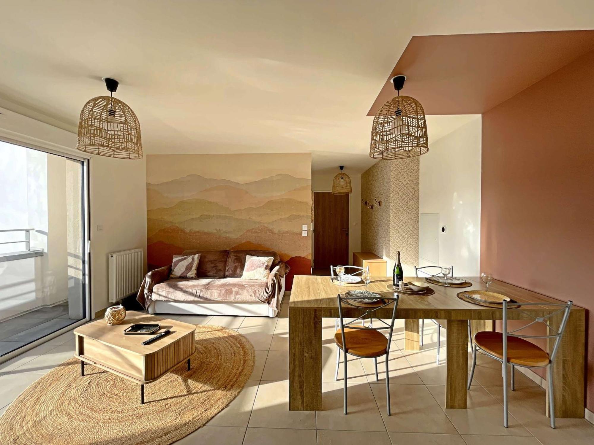 Superbe T3 Moderne A Berck-plage Avec Balcon Et Garage - Fr-1-646-83 Apartment Berck